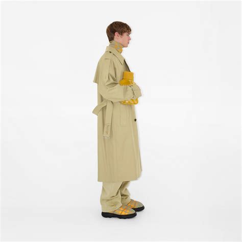 Long Castleford Trench Coat in Hunter 